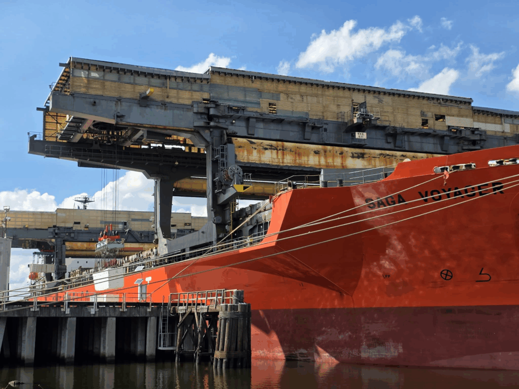Port of Lake Charles Pulp Shipments Highlight Strong Gulf Coast Fiber Logistics